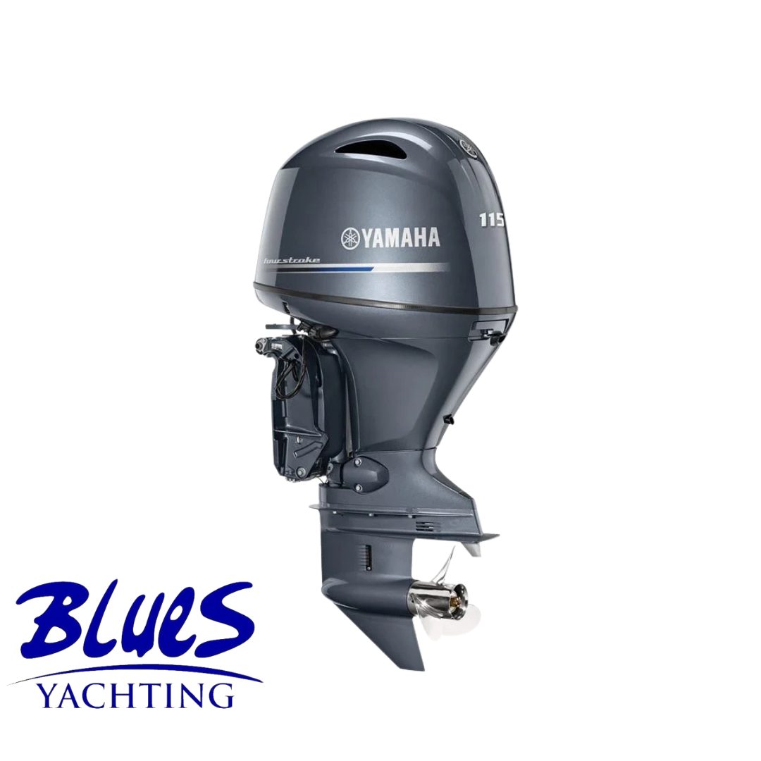  YAMAHA F115BETL 115 HP Elektrikli Trimli Uzun Şaft Dıştan Takma Deniz Motoru 