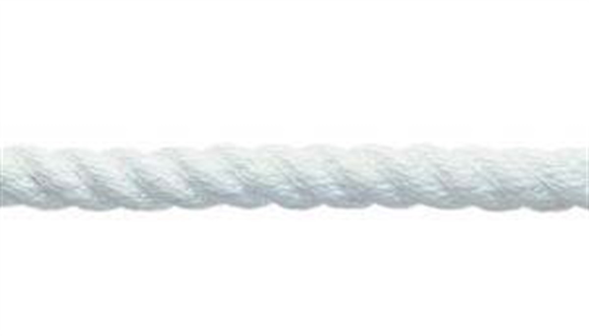 3 kollu, örgülü polyester halat