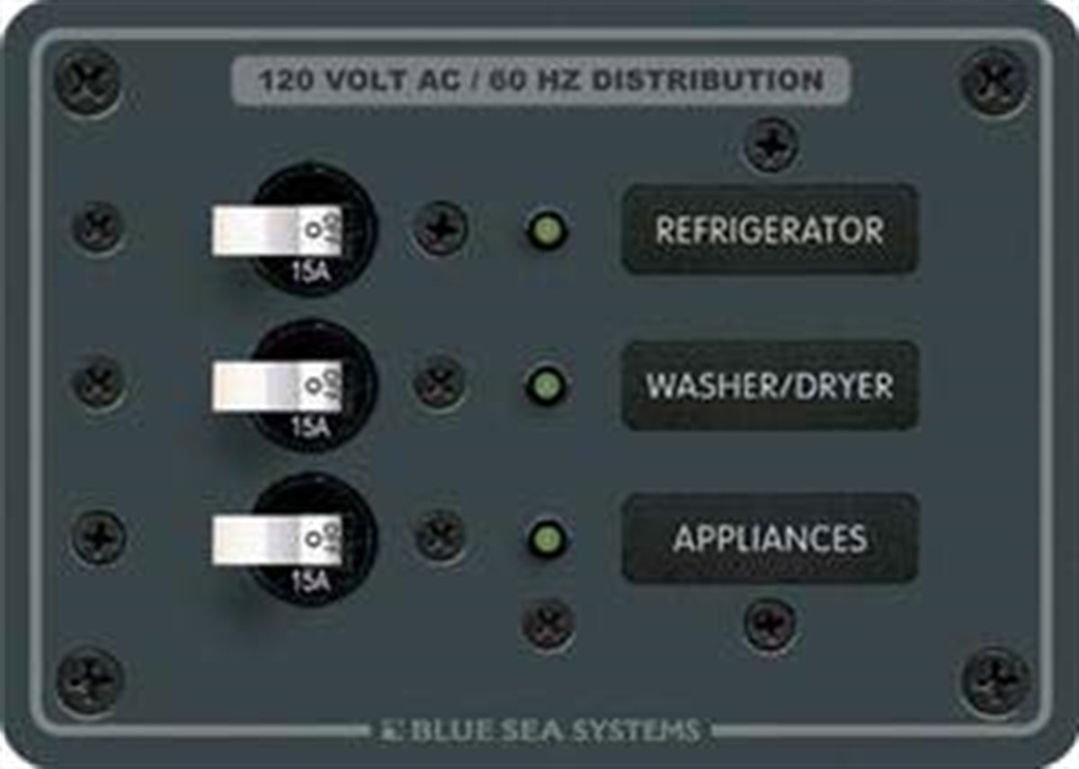 AC 3 pozisyonlu sigorta paneli