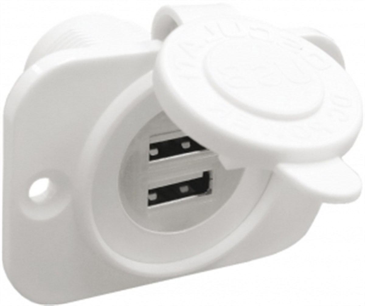 Çiftli USB soket