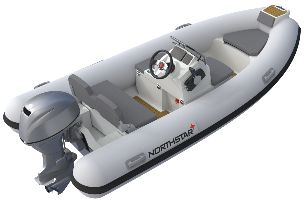 NORTHSTAR Vega 3.8 Fiber Tabanlı Konsollu Hypalon Şişme Bot