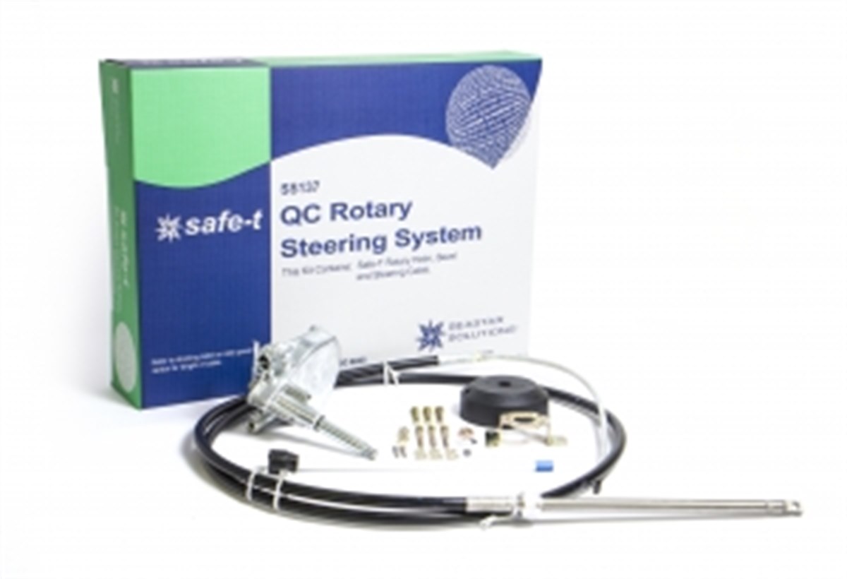 Teleflex® Safe-T® QC Dıştan takma ve kuyruklu motor dümen sistemi