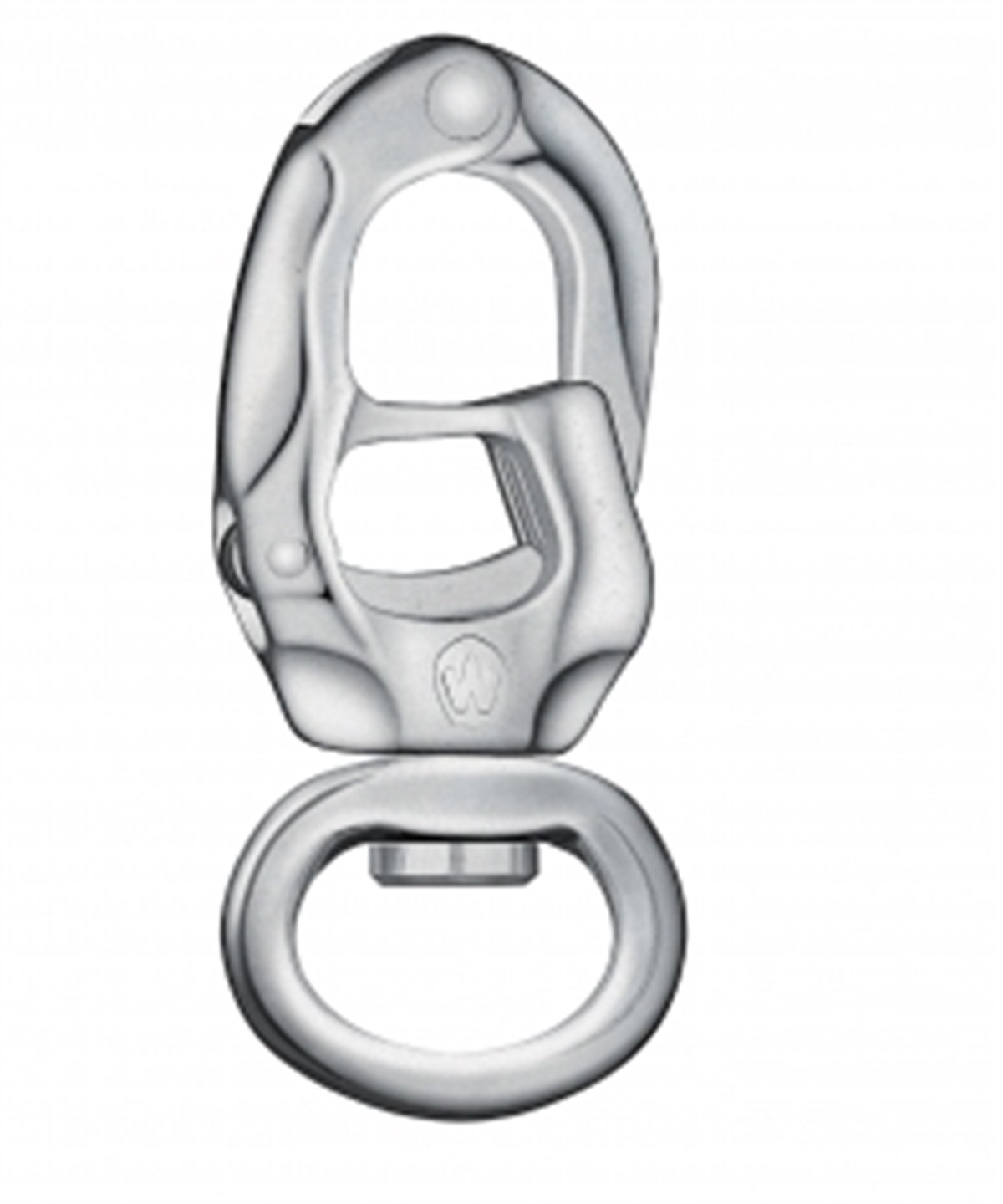 Wichard Speedlink shackle, kayışla bağlantı yapılabilen gözlü