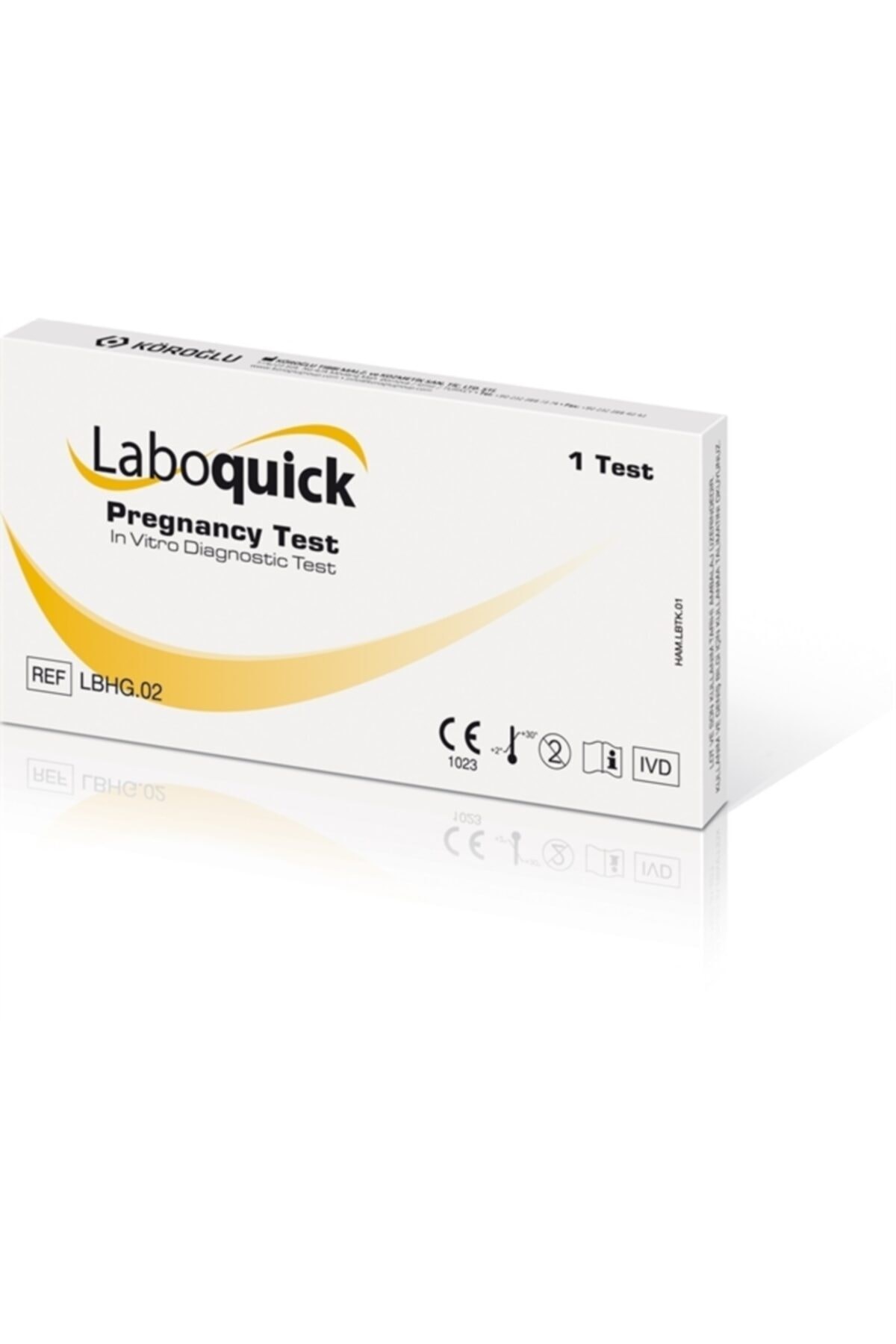  Laboquıck Gebelik Testi 1 Kaset Test (10 Kutu) 