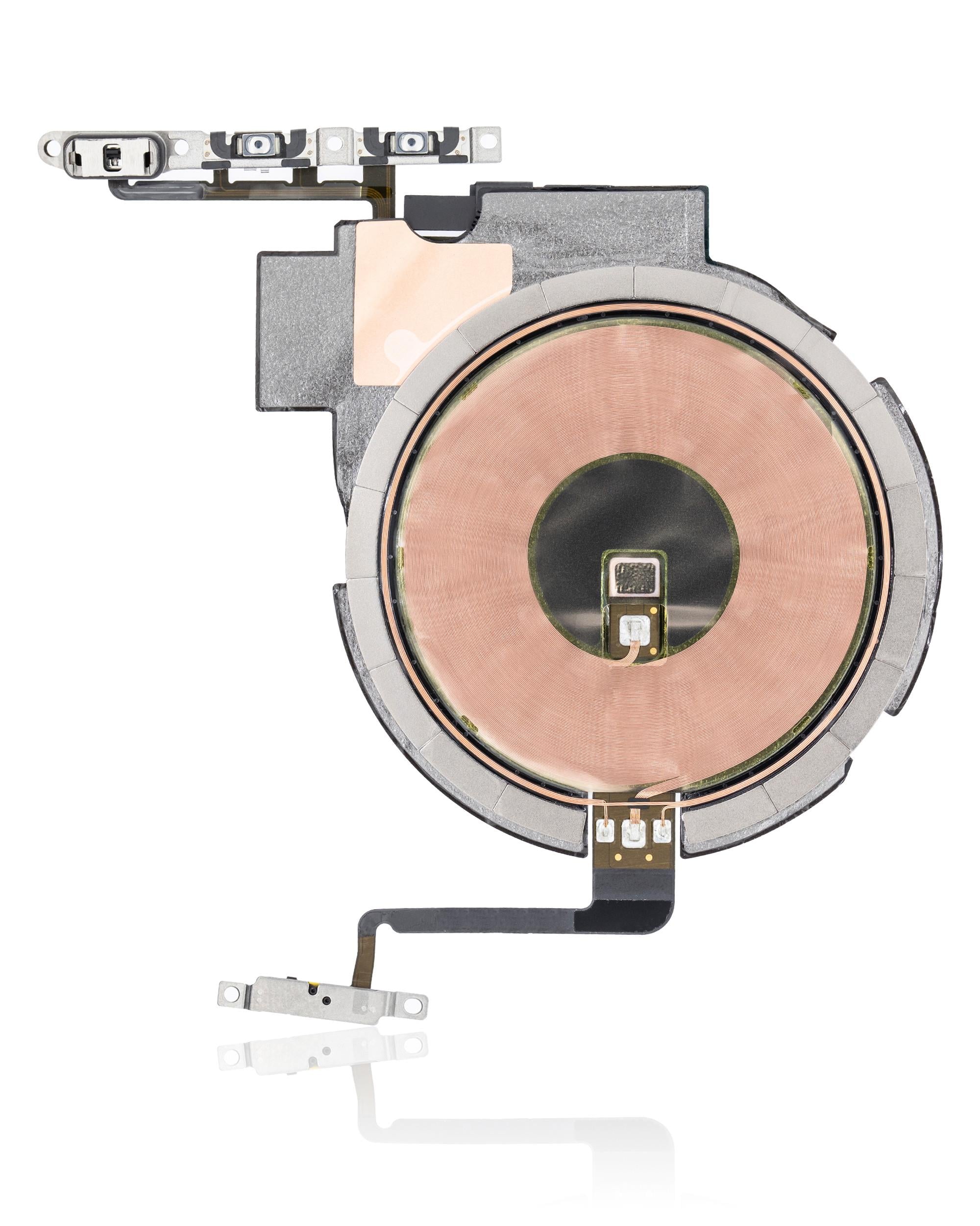 Apple iPhone 13 Pro Max Uyumlu On Off Power Yan Ses NFC Filmi Flex