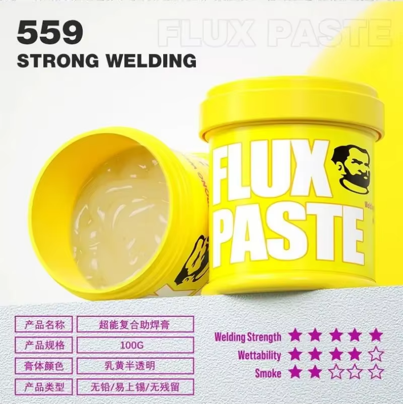 Mechanic 559 No-Clean Kurşunsuz Lehim Akısı (Mild Rosin) – 100g