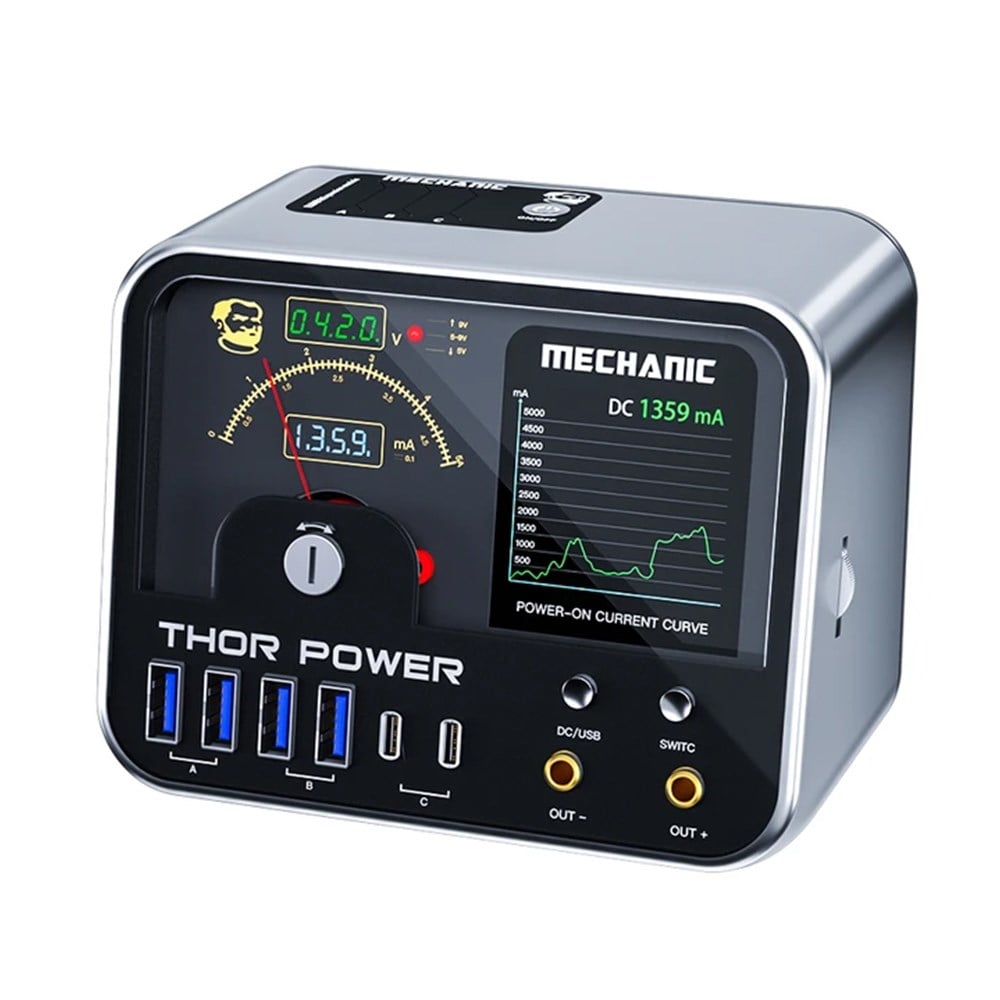 Mechanic Thor Power Akıllı DC Güç Kaynağı ve Arıza Tespit Cihazı