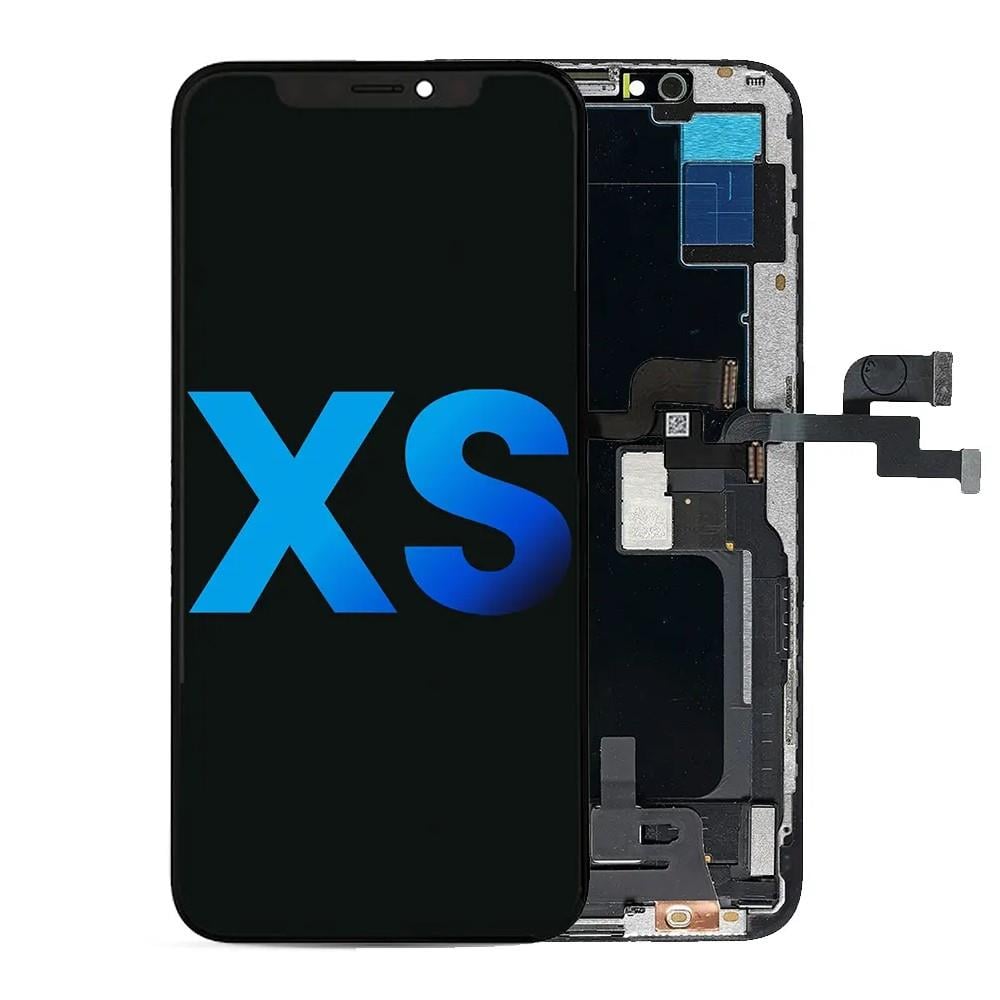 Apple iPhone Xs Lcd Ekran Dokunmatik Siyah Servis Revize