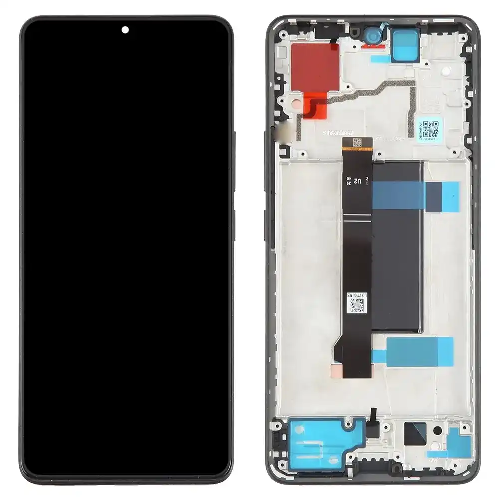 Xiaomi Redmi Note 13 Pro 5g Uyumlu Lcd Ekran Dokunmatik Siyah Çıtasız Oled	