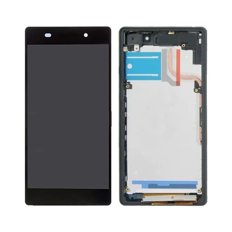 Sony Xperia Z2 Lcd Ekran Dokunmatik Siyah Çıtalı