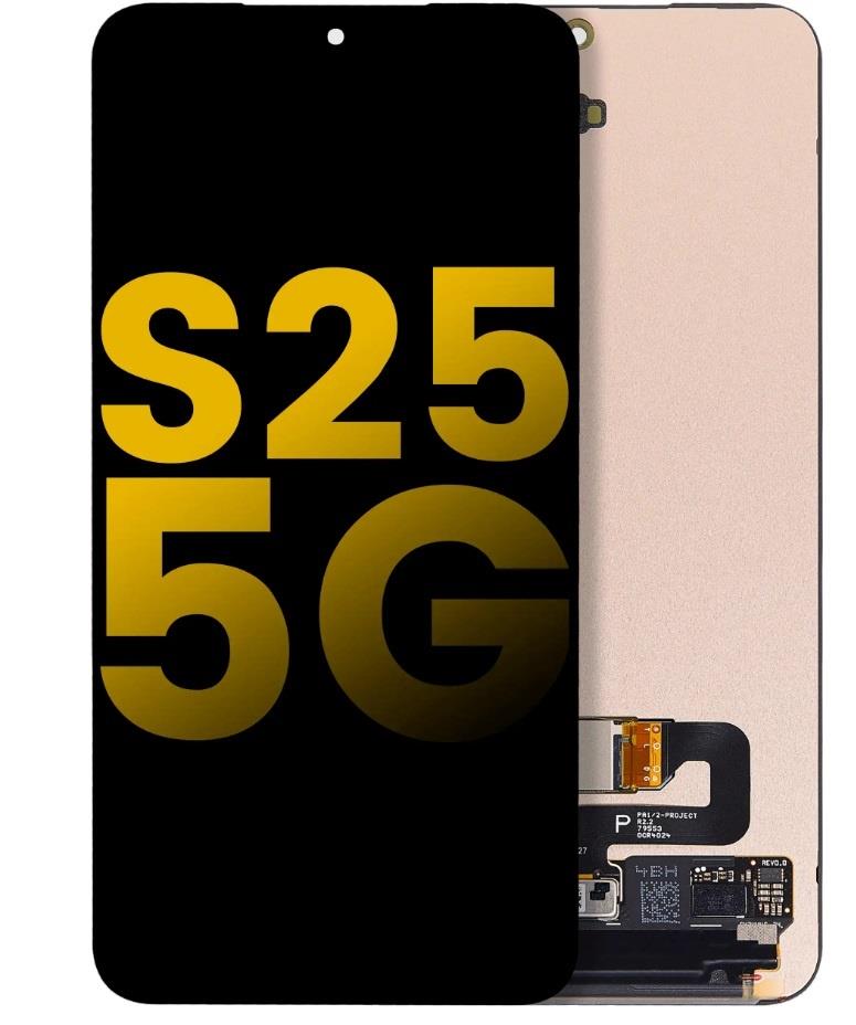 Samsung Galaxy S25 5g S931 Uyumlu Lcd Ekran Dokunmatik Siyah Servis Çıtasız