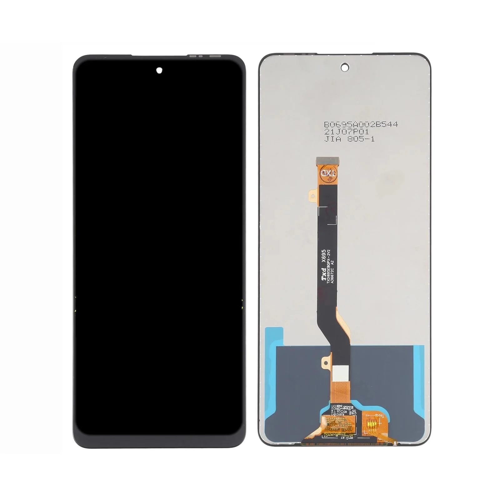 Omix X6 Uyumlu Lcd Ekran Dokunmatik Siyah Çıtasız Servis