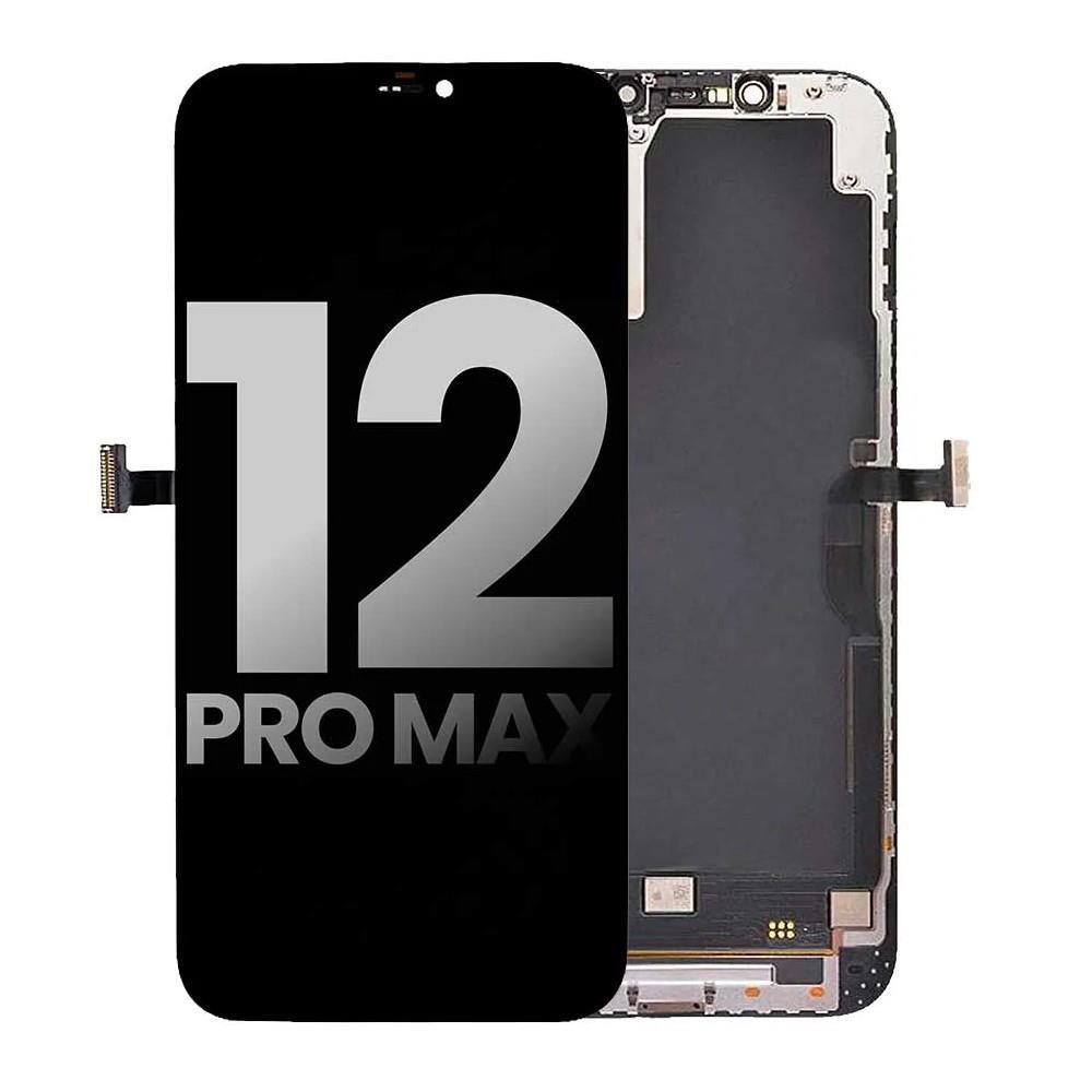 Apple iPhone 12 Pro Max Lcd Ekran Dokunmatik Siyah Lcd Oled Gx
