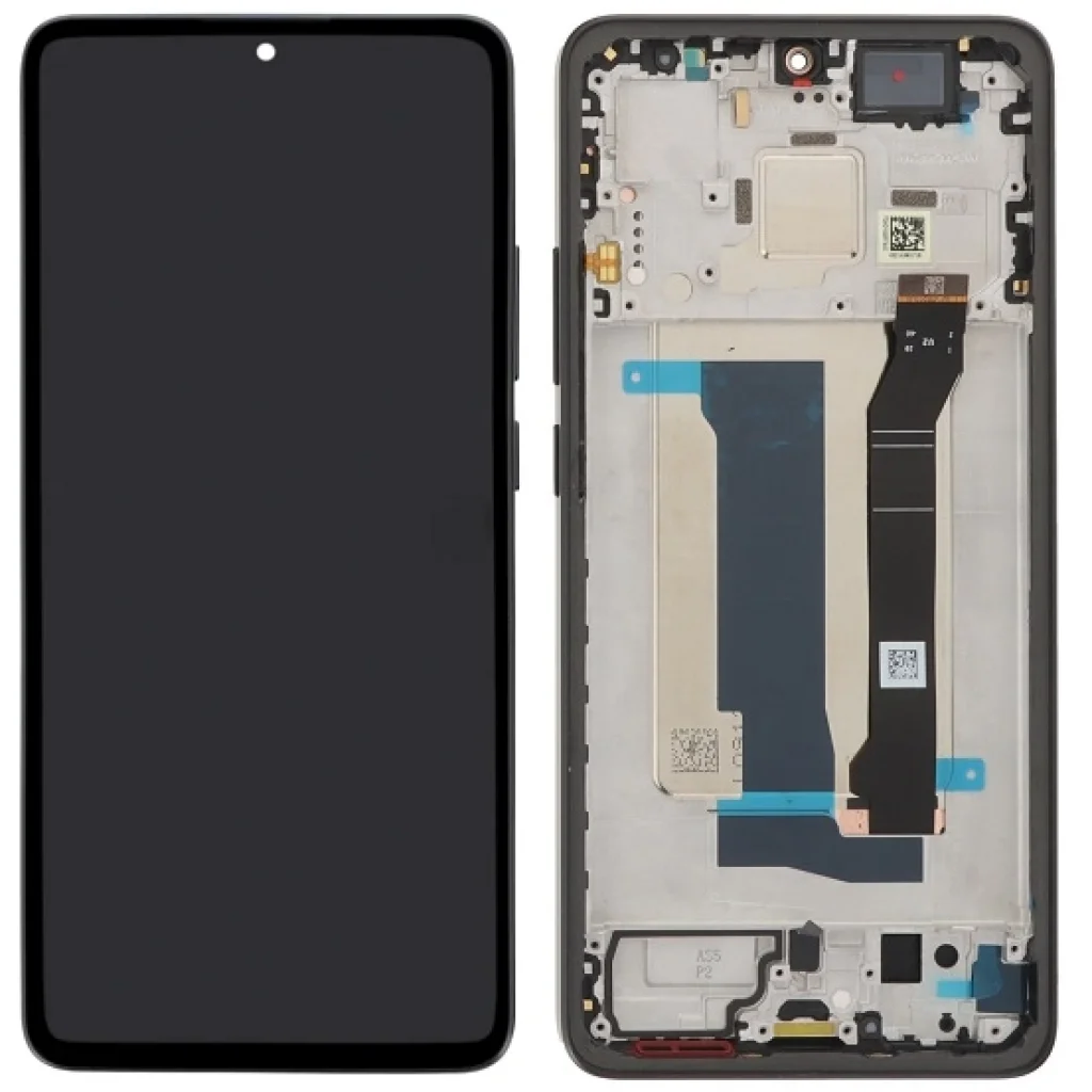 Xiaomi Poco X7 Pro Uyumlu Lcd Ekran Dokunmatik Siyah Çıtalı Oled