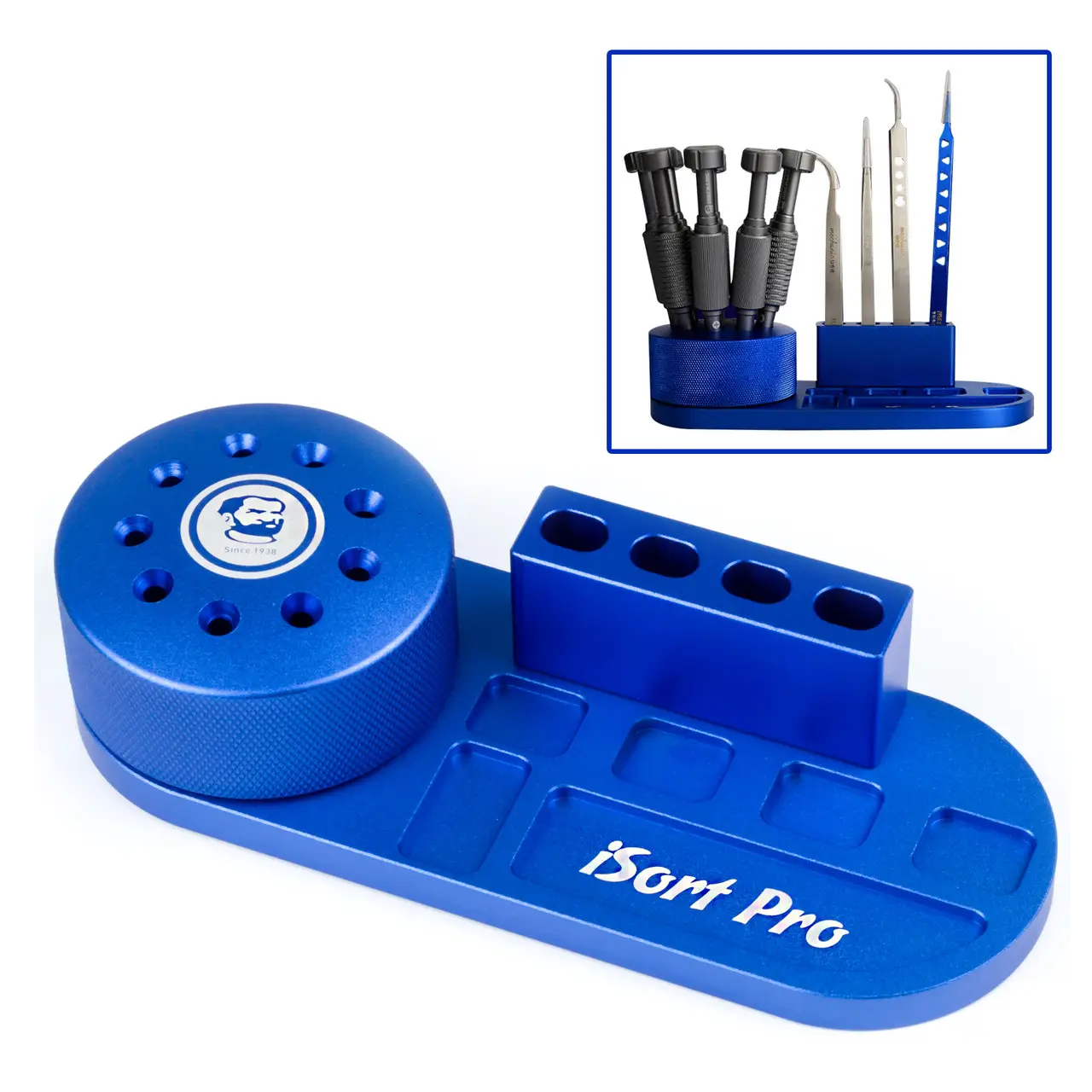 Mechanic iSort Pro 360° Döner Tabanlı Depolama Kutusu –  Vida, Tornavida ve Cımbız Standı