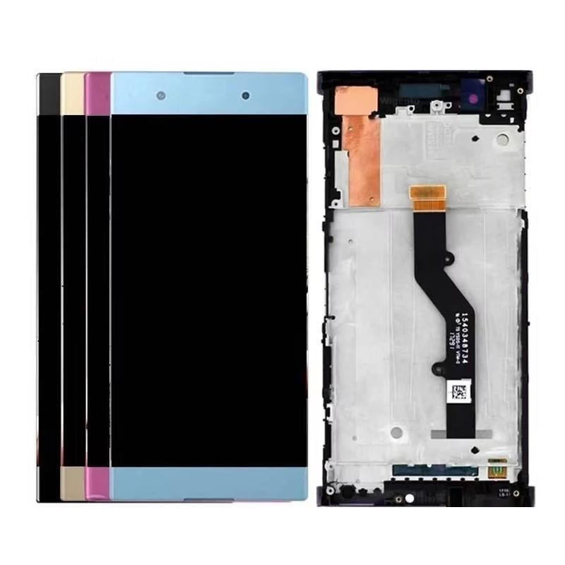 Sony Xperia Xa1 Plus Lcd Ekran Dokunmatik Mavi Çıtalı