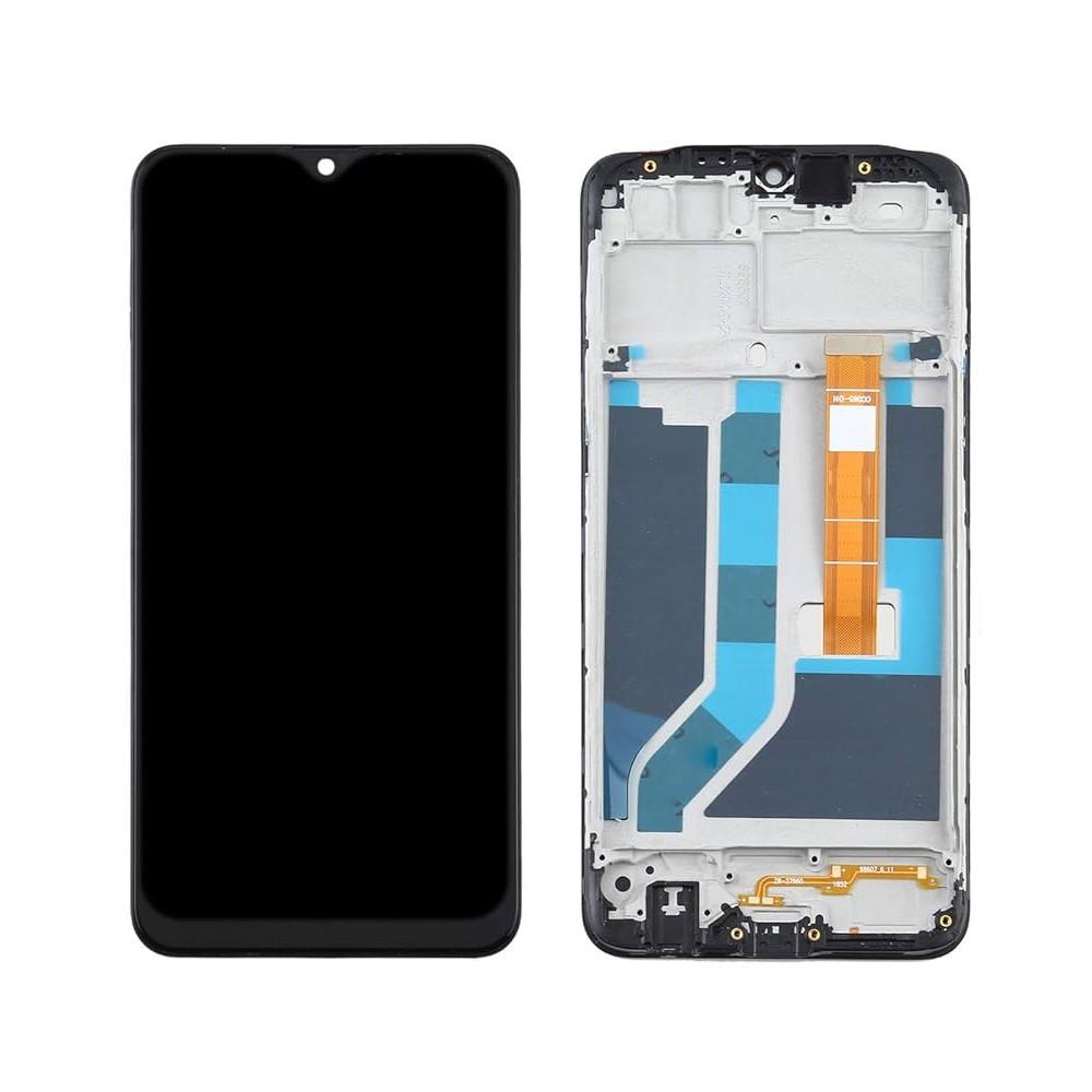 Oppo Cph1909 Reno A5s Lcd Ekran Dokunmatik Siyah Çıtalı Servis