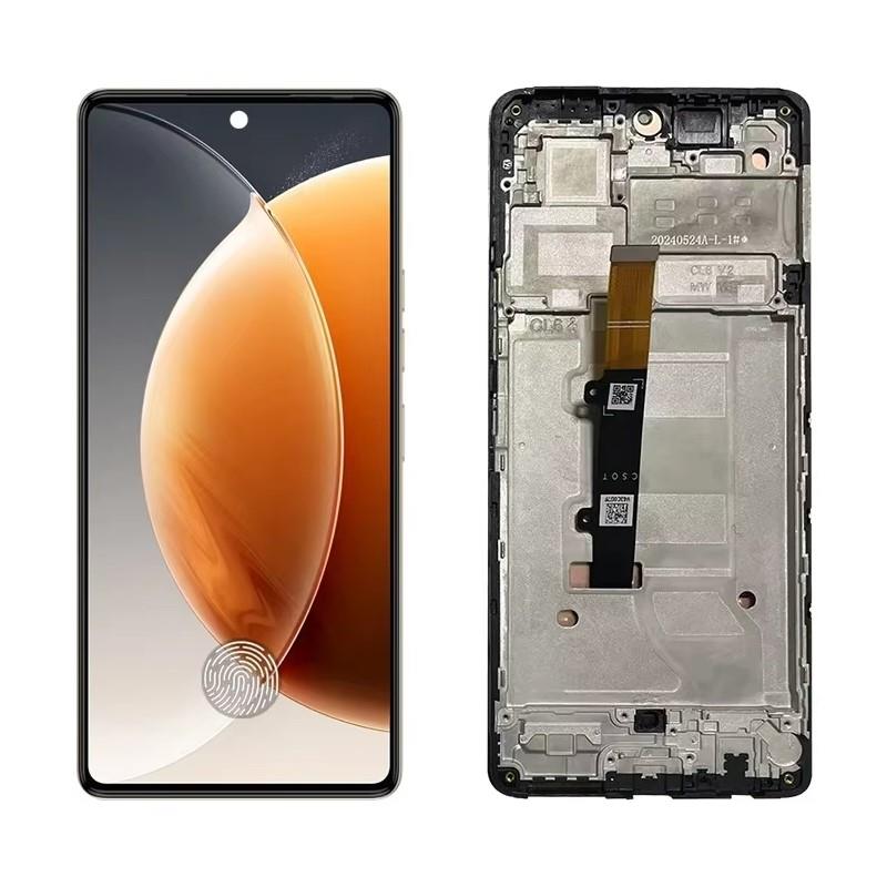 Tecno Camon 30 Uyumlu Lcd Ekran Dokunmatik Siyah Çıtalı Servis