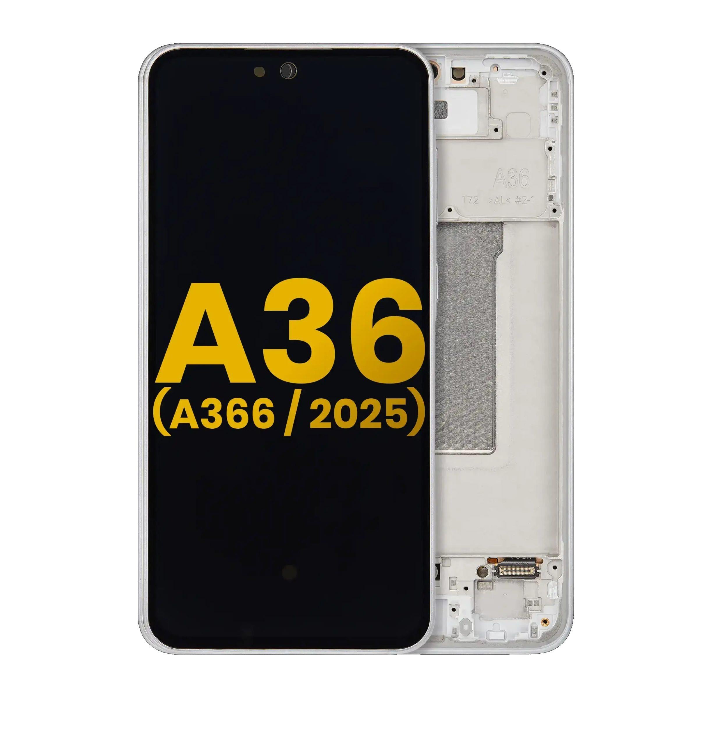 Samsung Galaxy A36 5g A366 Uyumlu Lcd Ekran Dokunmatik Silver Servis Çıtalı
