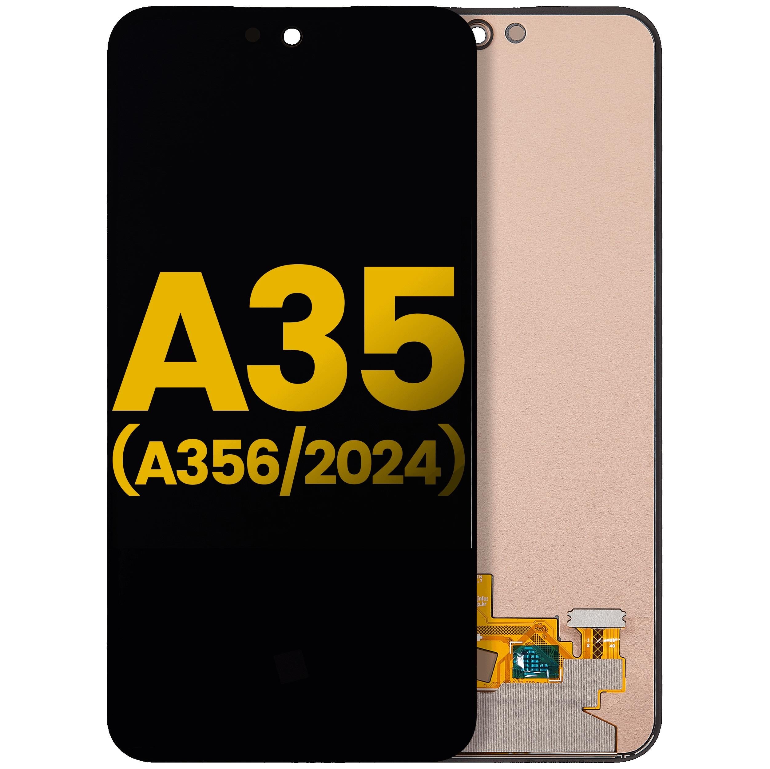 Samsung Galaxy A35 5g A356 Uyumlu Lcd Ekran Dokunmatik Siyah Çıtasız Servis