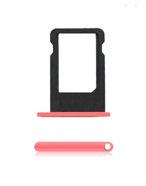  iPhone 5c Uyumlu Sim Kart Tepsisi Pembe