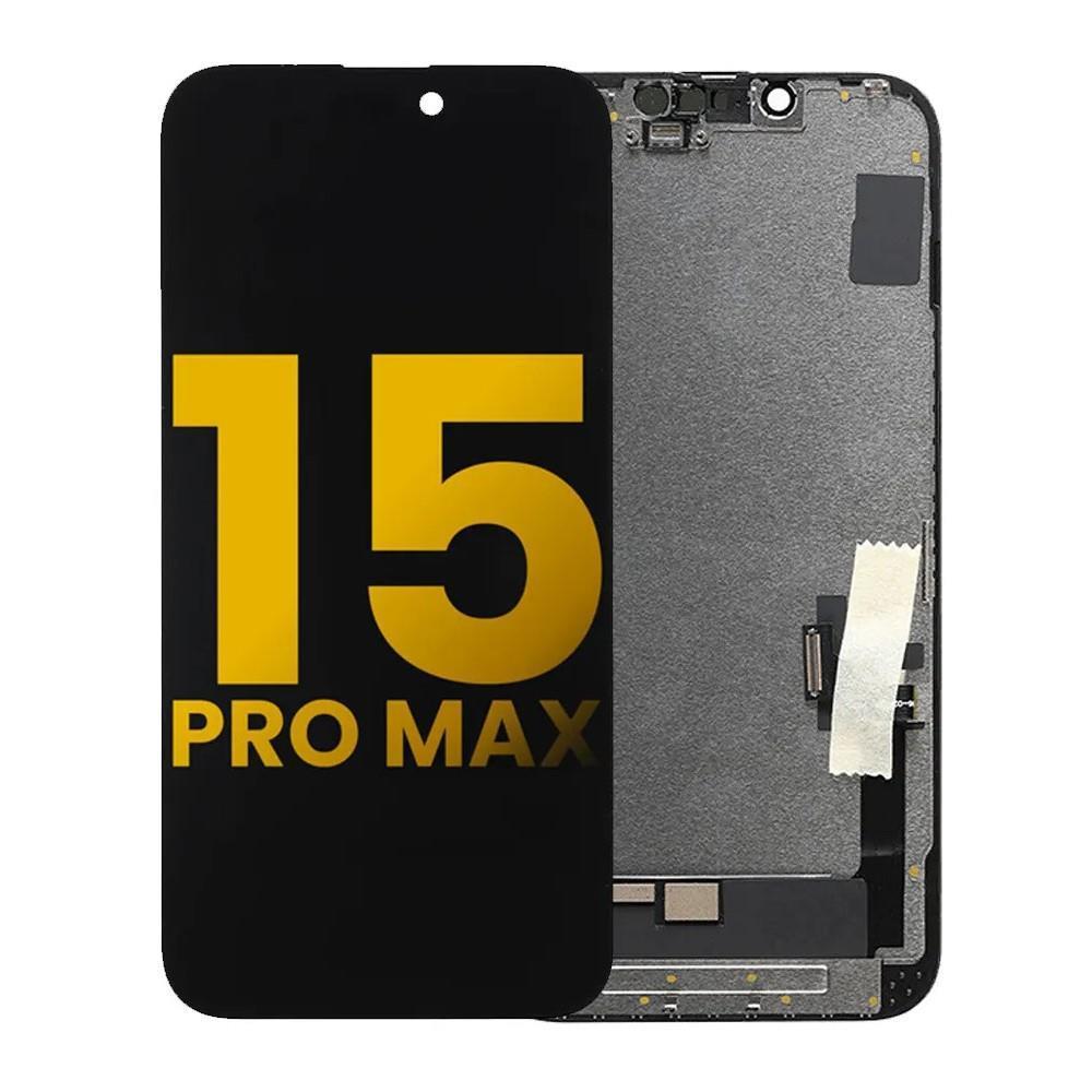 Apple iPhone 15 Pro Max Lcd Ekran Dokunmatik Siyah Lcd Oled Gx
