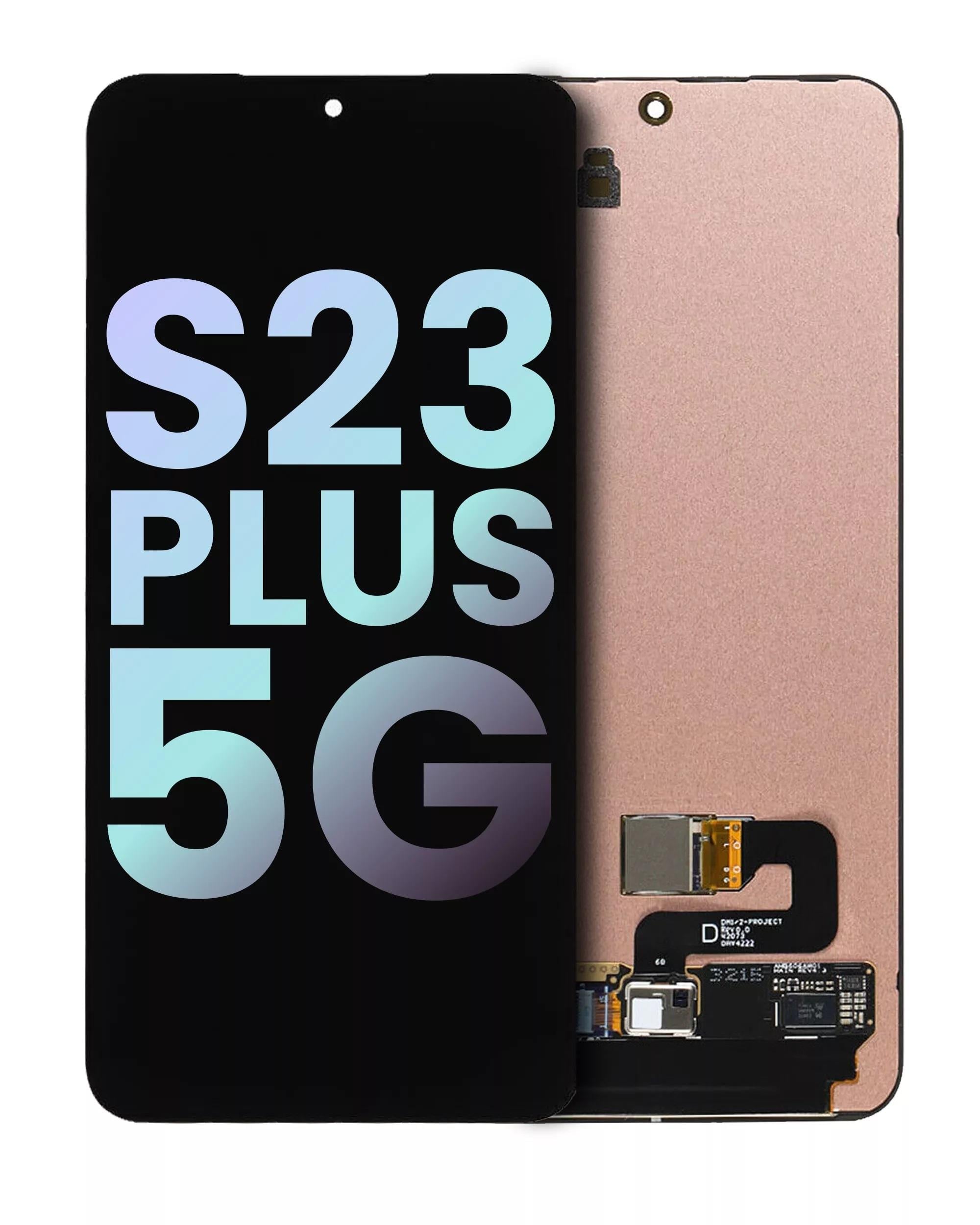 Samsung Galaxy S23 Plus 5g S916 Uyumlu Lcd Ekran Dokunmatik Siyah Servis Çıtasız