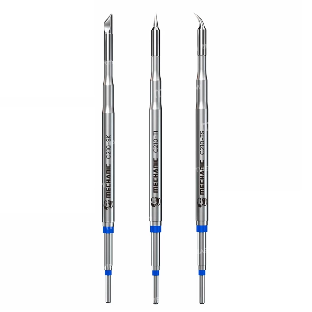 Mechanic C210 MIX 3'ü 1 arada TS / TI / SK Lehimleme Uçları