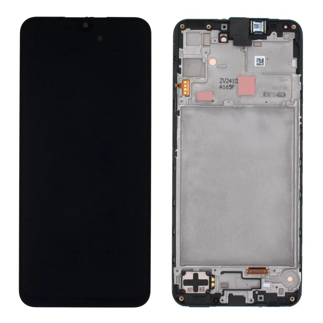 Samsung Galaxy A16 A165F Uyumlu Lcd Ekran Dokunmatik Siyah Servis Çıtalı