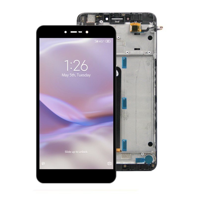 Xiaomi Mi Max 2 Uyumlu Lcd Ekran Dokunmatik Siyah Çıtalı
