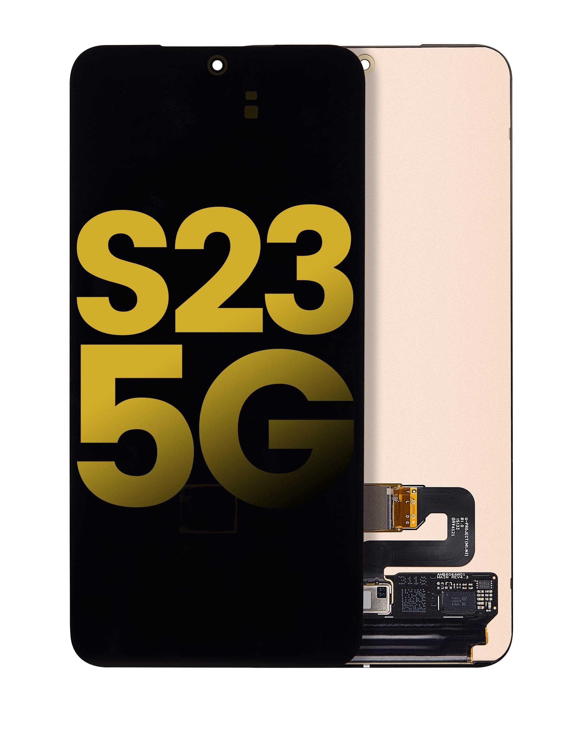 Samsung Galaxy S23 5g S911 Uyumlu Lcd Ekran Dokunmatik Siyah Servis Çıtasız