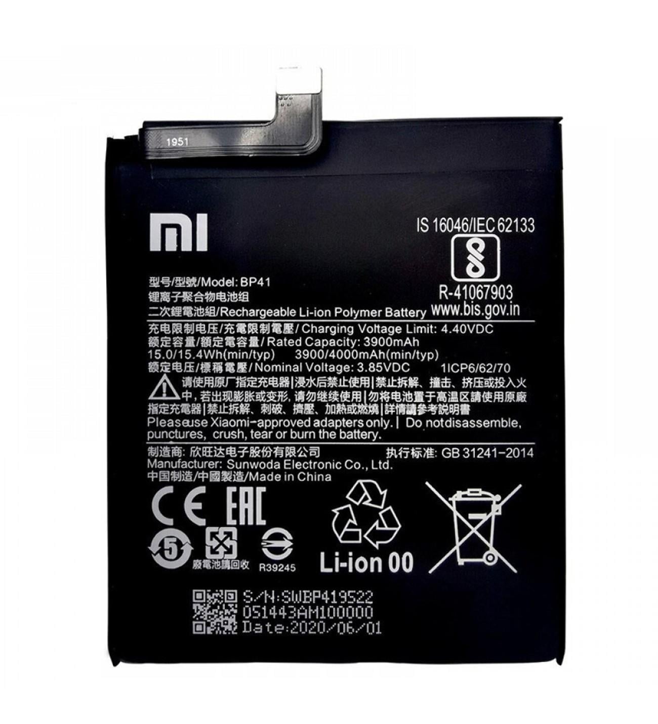 Xiaomi Mi 9t Bp41 Uyumlu Batarya Pil