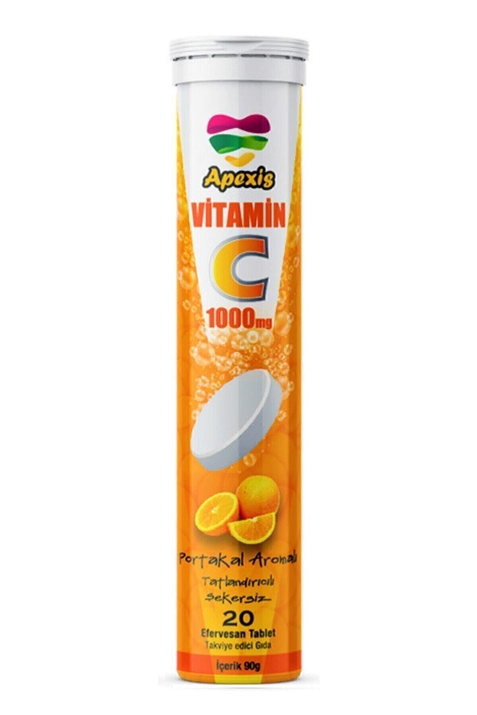 Apexis Apexıs Vıtamın C 1000 Mg 20 Efervesan Tablet 8680702301012-c