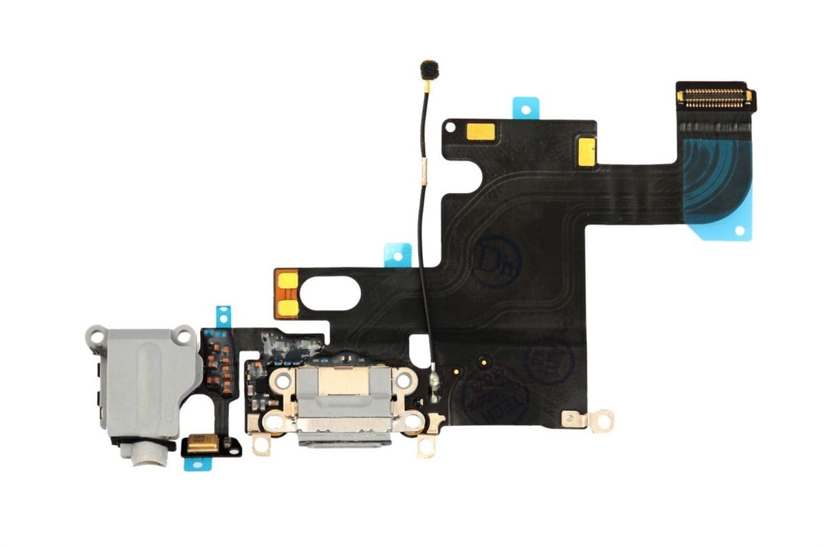 Apple iPhone 6 Kulaklık Soketli Şarj Soketli Film Siyah