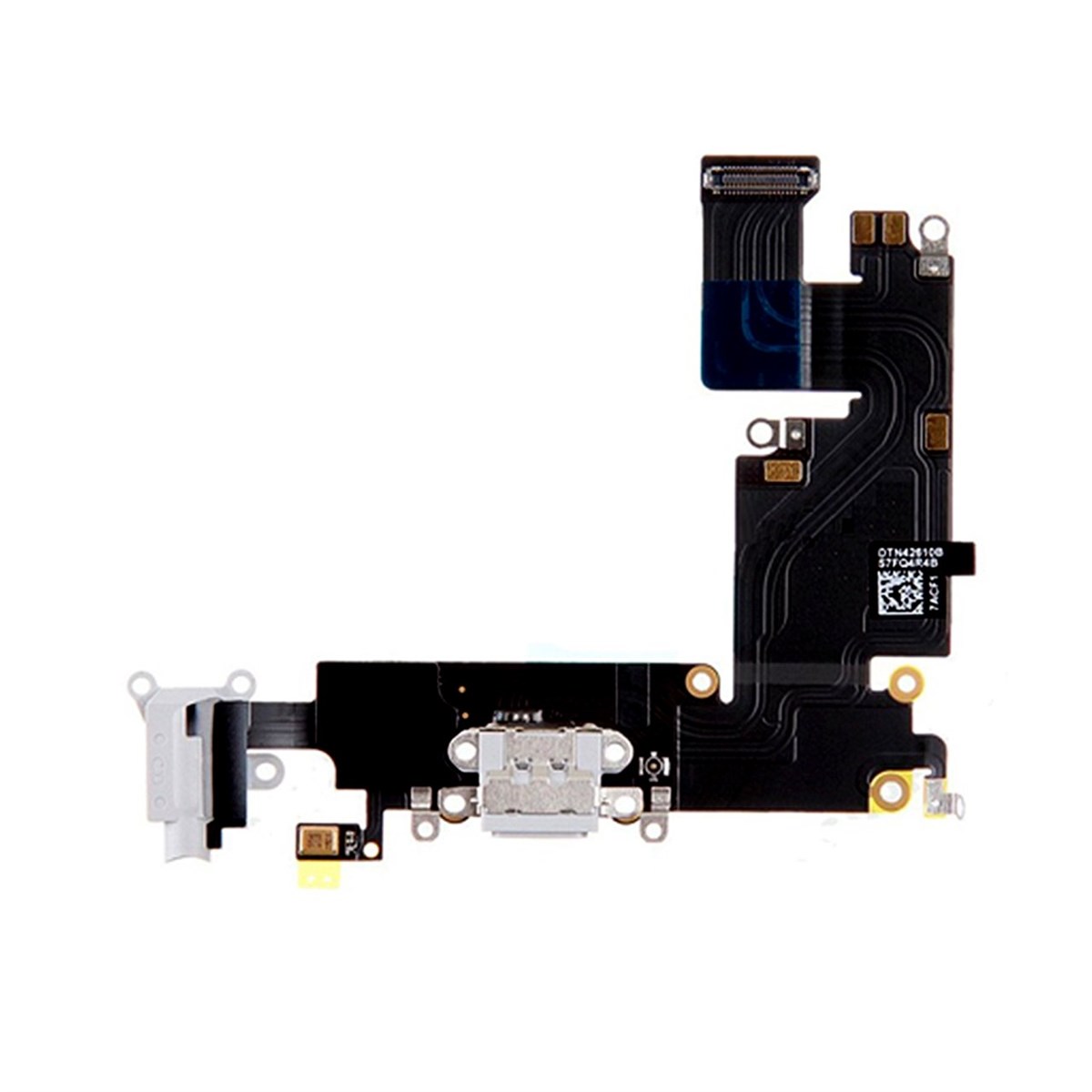 Apple iPhone 6s Plus Kulaklık Soketli Şarj Soketli Film Beyaz