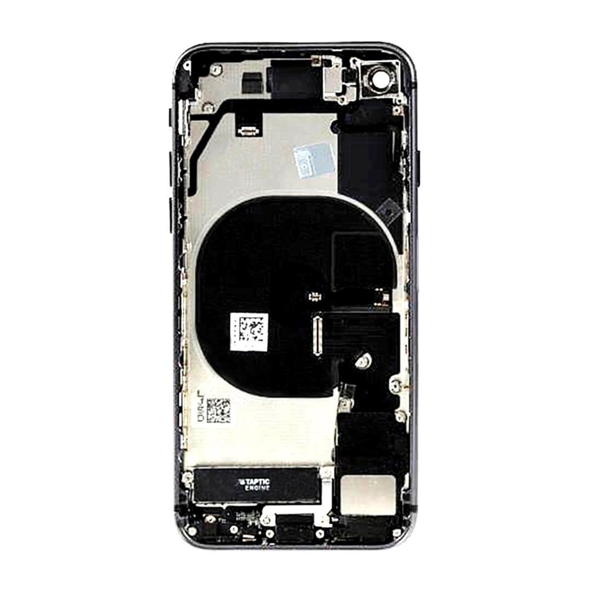 Apple iPhone 8 Kasa Kapak Siyah Dolu