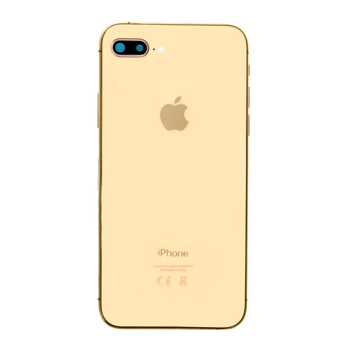 Apple iPhone 8 Plus Kasa Kapak Gold Dolu