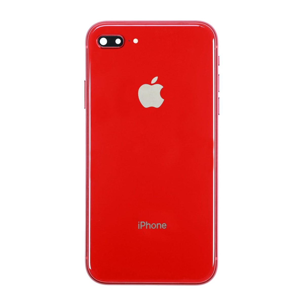Apple iPhone 8 Plus Kasa Kapak Kırmızı Dolu