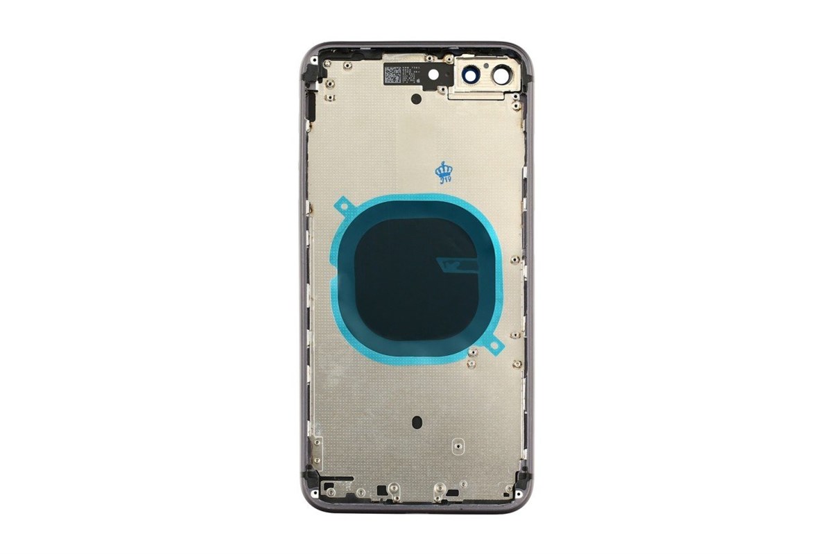 Apple iPhone 8 Plus Kasa Kapak Siyah Boş