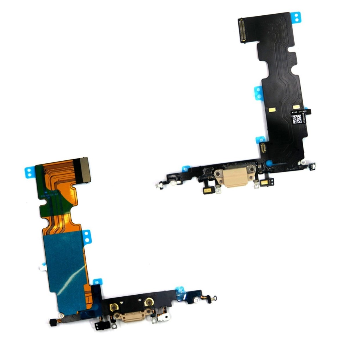 Apple iPhone 8 Plus Şarj Soketli Mikrofon Filmi Flex Gold