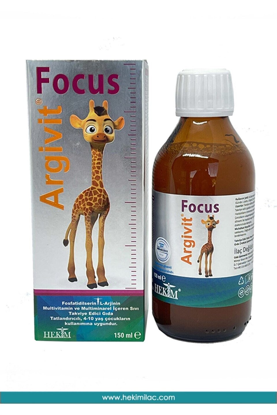 Argivit Focus Takviye Edici Gıda 150ml 