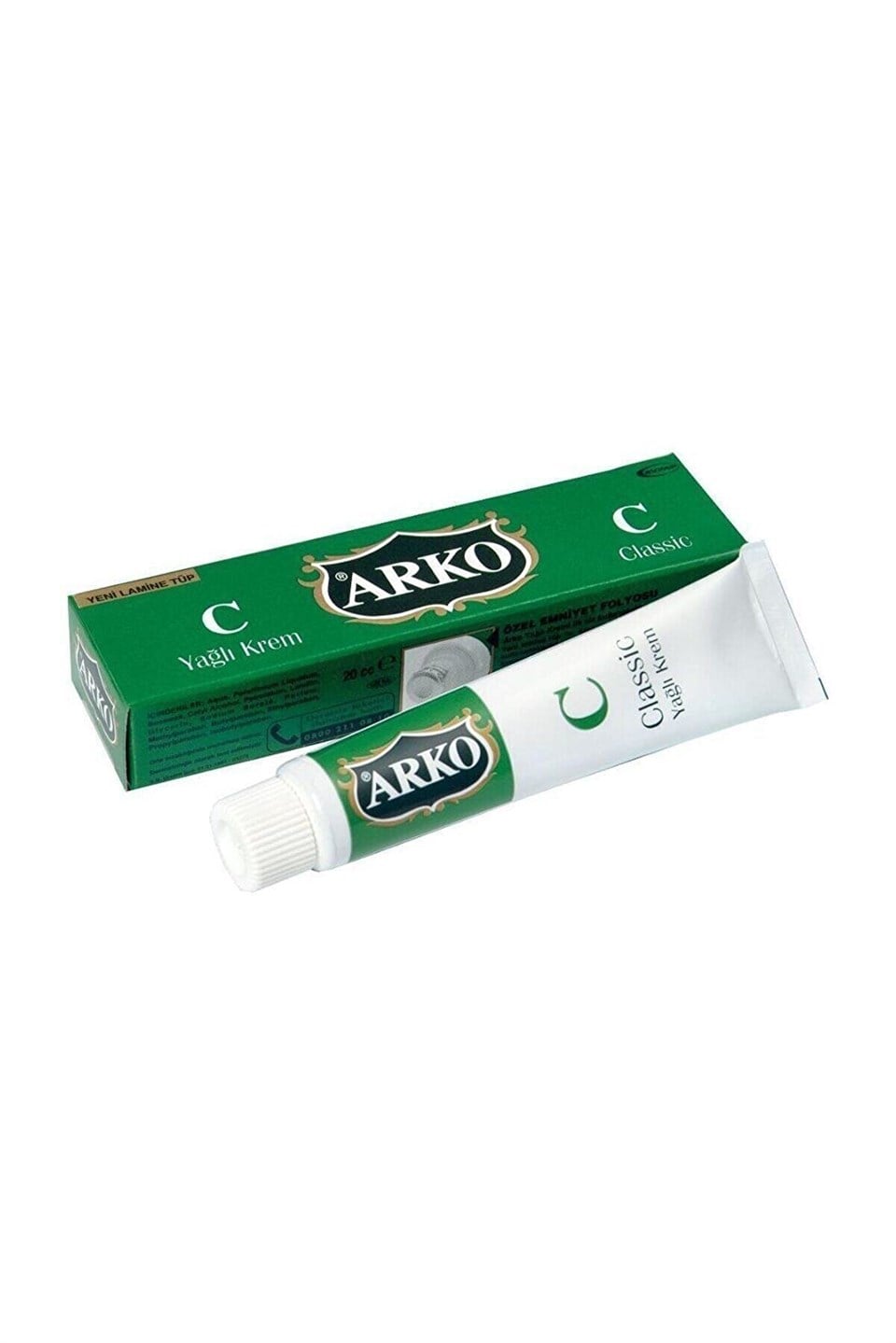 Arko Classic Yağlı Tüp Krem 20 ml
