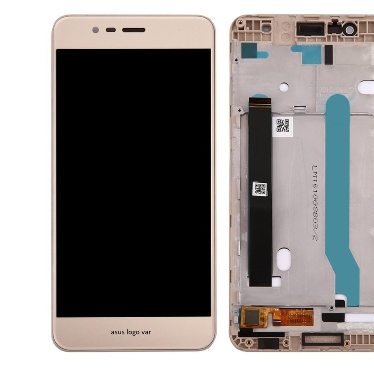 Asus Zenfone 3 Max 5.2 Zc520tl Lcd Ekran Dokunmatik Gold Çıtalı