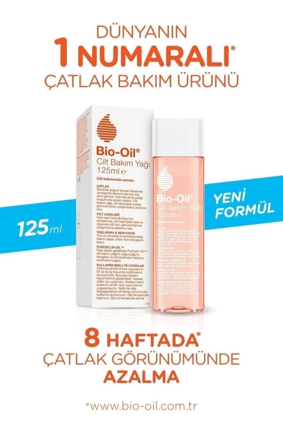 Bio-Oil Cilt Bakım Yağı 125 ml