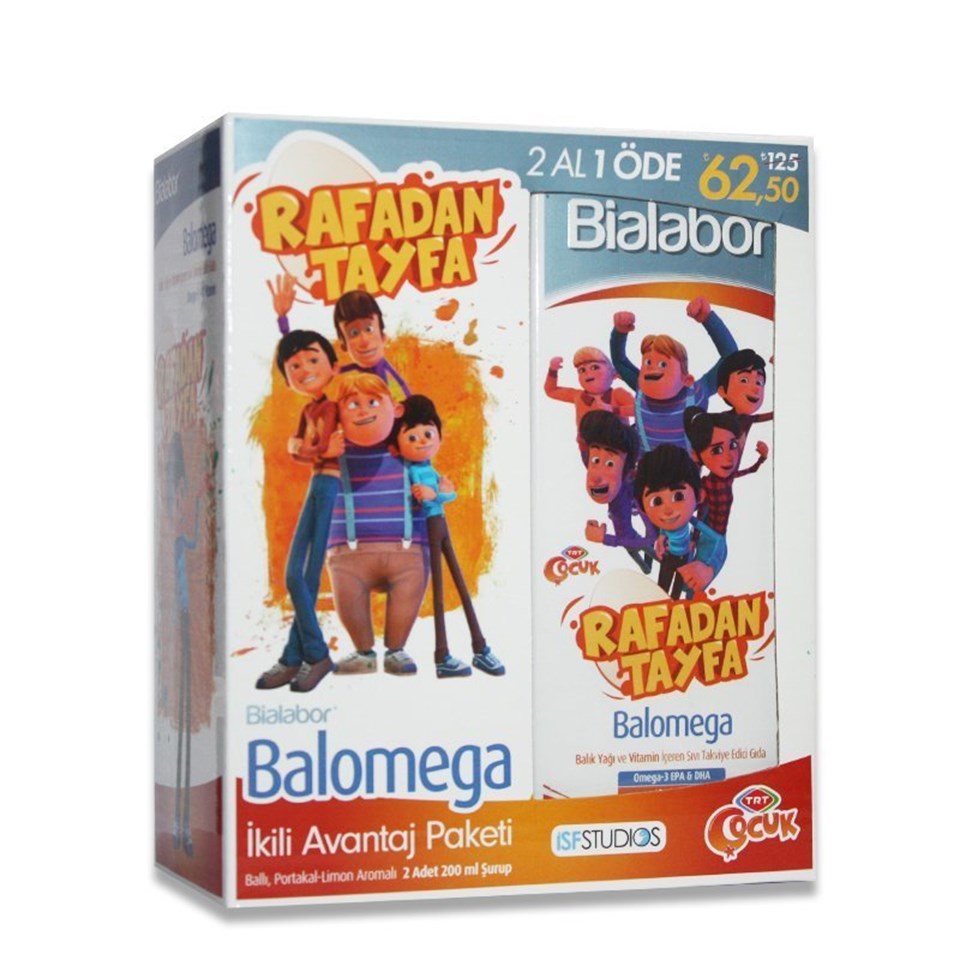 Biolabor Balomega Rafadan Tayfa İkili Avantaj Paketi 200+200 ml