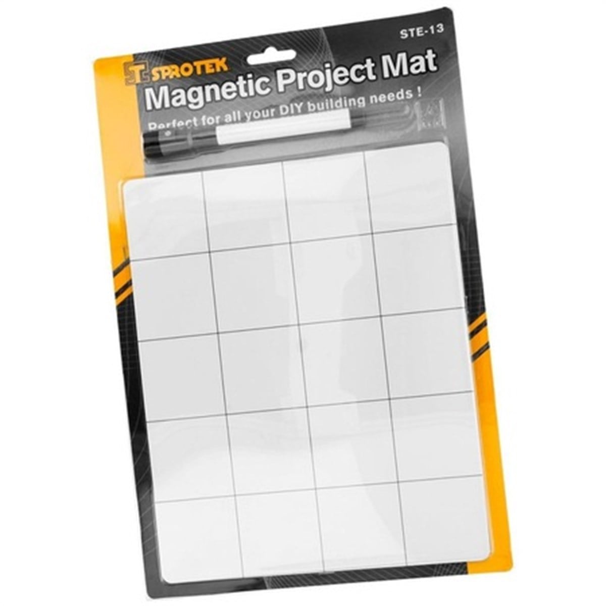 Calisma Masasi Miknatisli Siyah Magnetic Project Mat 30*25 Hirdavat