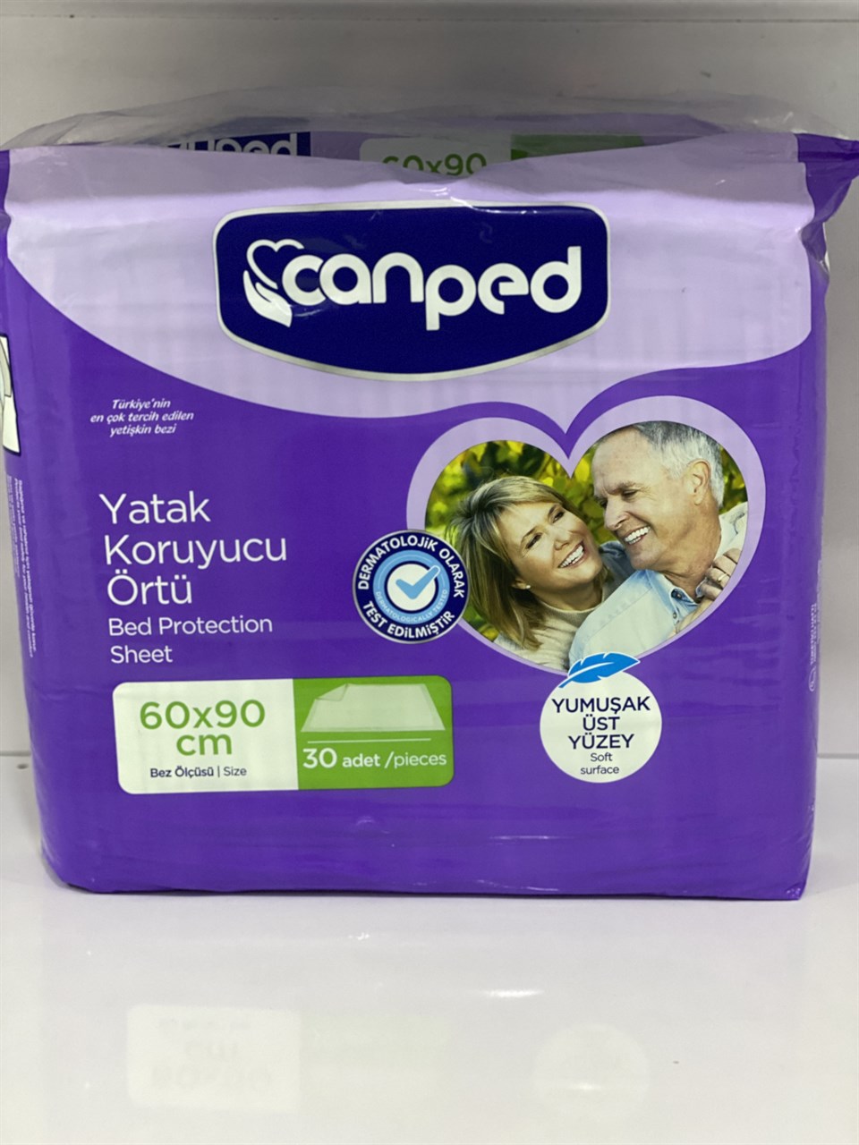 Canped Yatak Koruyucu 60x90 30'lu