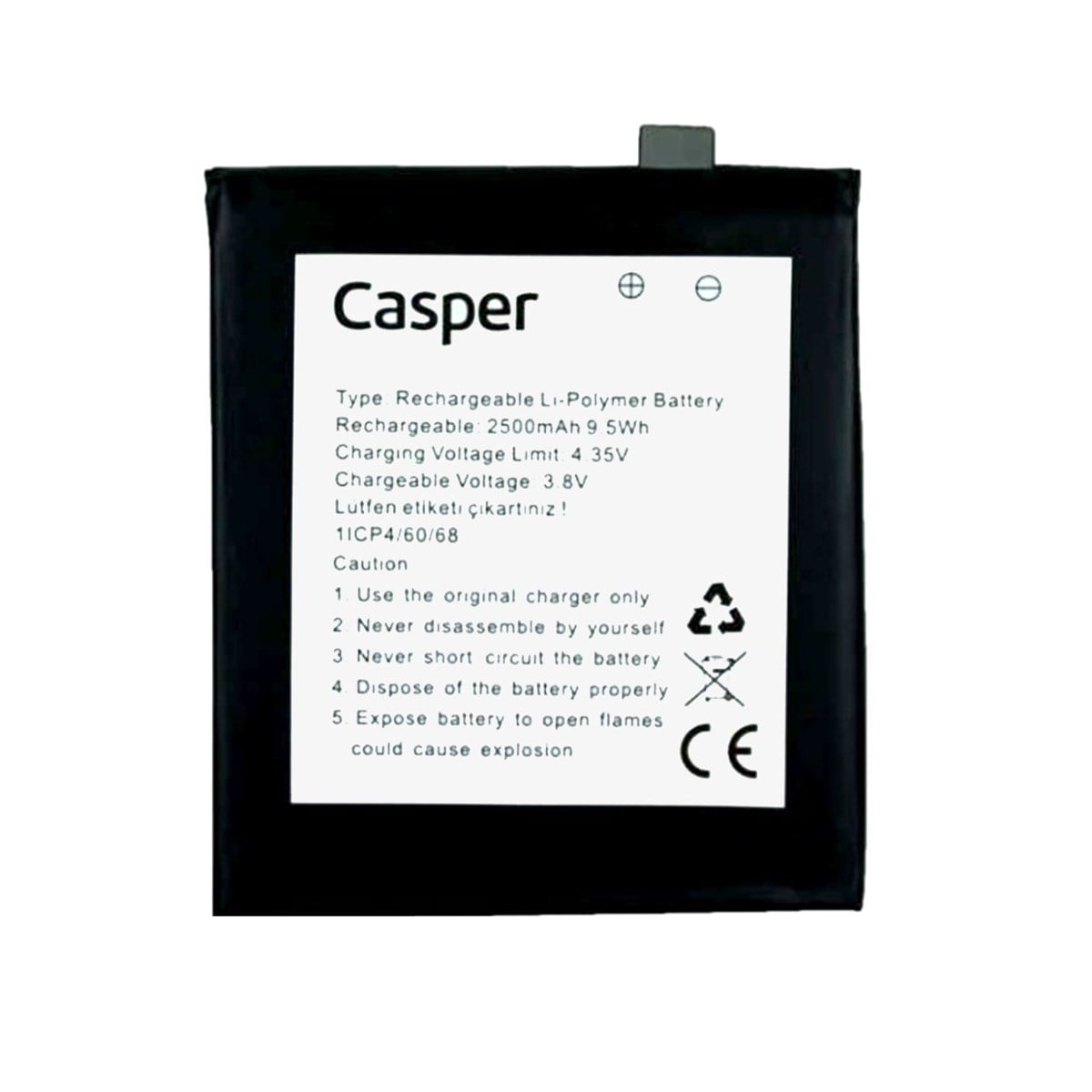 Casper Via E1 Batarya Pil