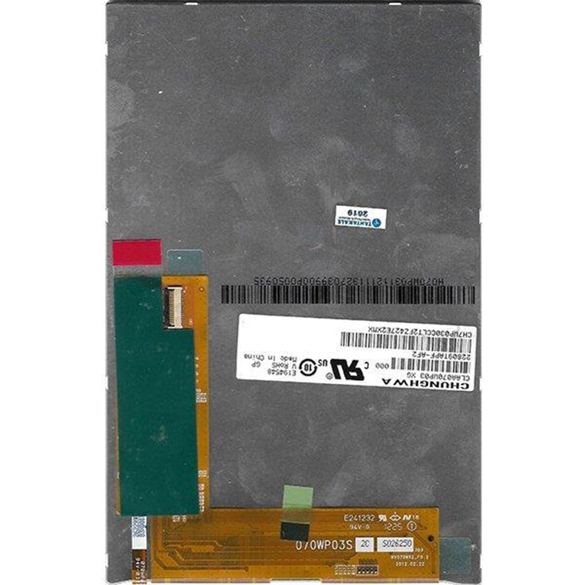 CLAA070WP03 XG Kablo Kodlu Lcd İç Ekran