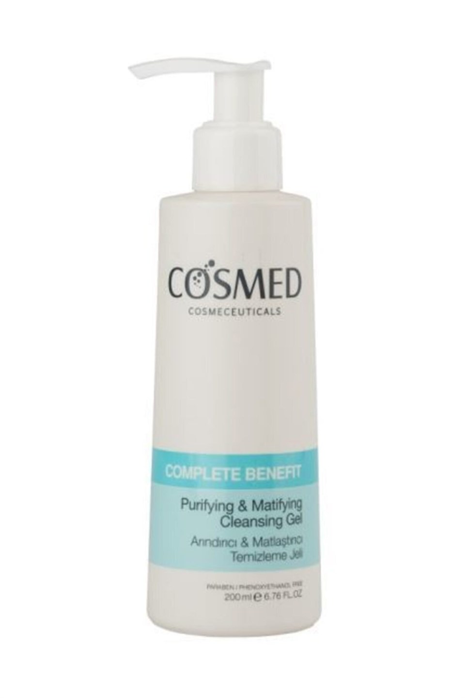 Cosmed Arındırıcı & Matlaştırıcı Temizleme Jeli 200 ml